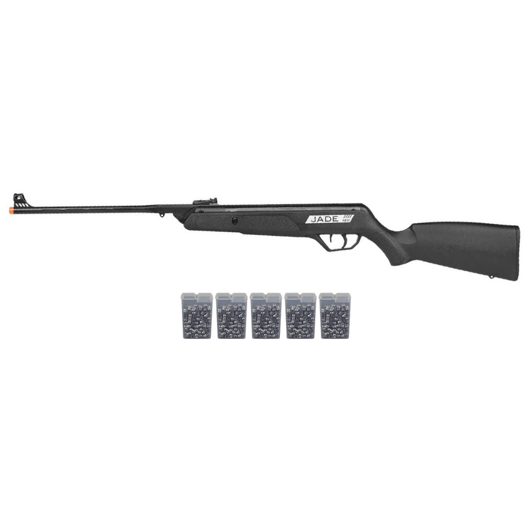 Carabina de Pressão New Jade Oxidada 4.5mm - CBC + 5 Chumbos em Oferta na Shopee