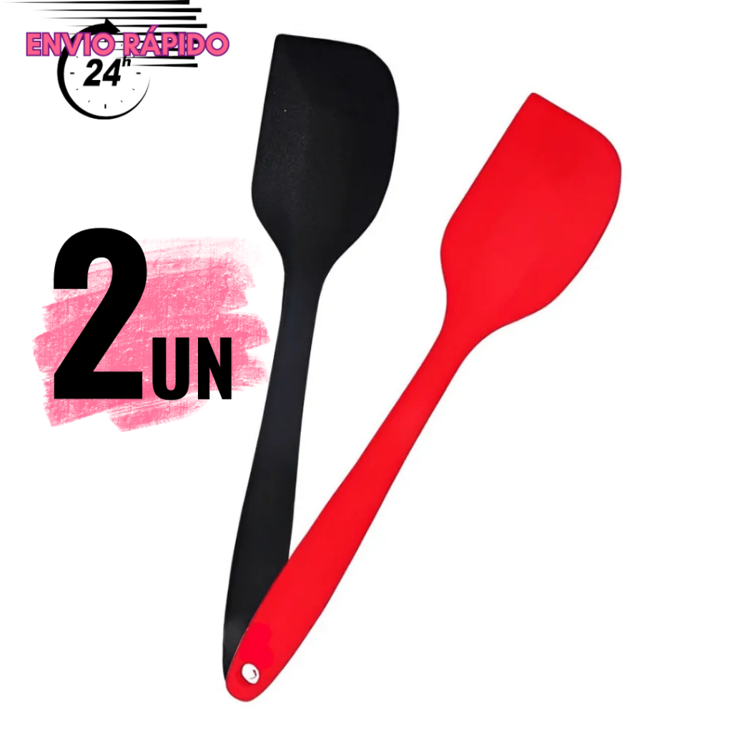 Kit Espátulas Pão duro de Silicone Grande Espátula flexível Espátula culinária Utensílio de cozinha