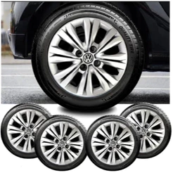 Jogo de calota Volkswagen Gol G3 G4 G5 G6 G7 aro 14