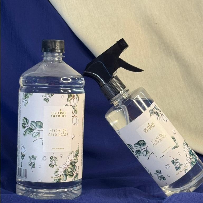 Kit Água Perfumada e Refil Completo Roupas Tecidos Presente Notável Aroma em Oferta na Shopee