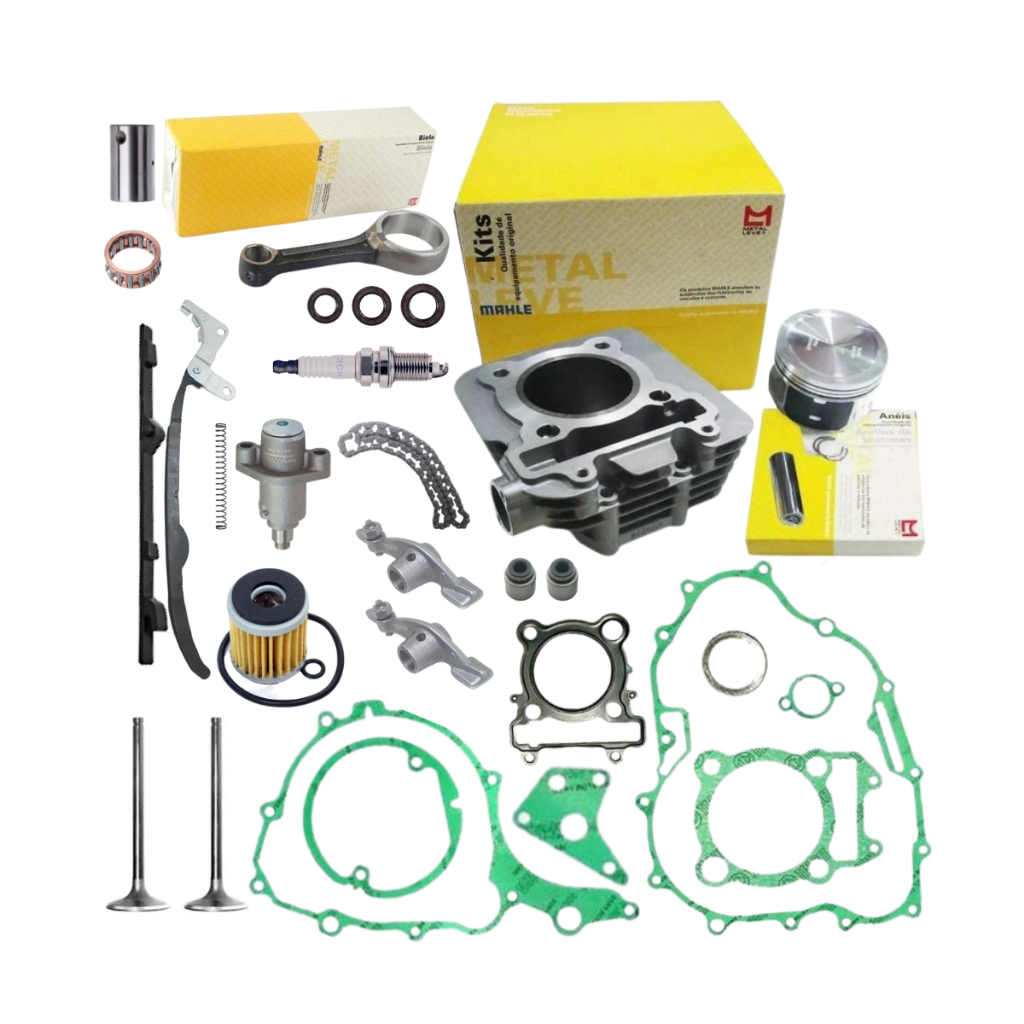 Kit Motor Completo Fazer 250 Lander Ténéré Biela Juntas Vela em Oferta na Shopee