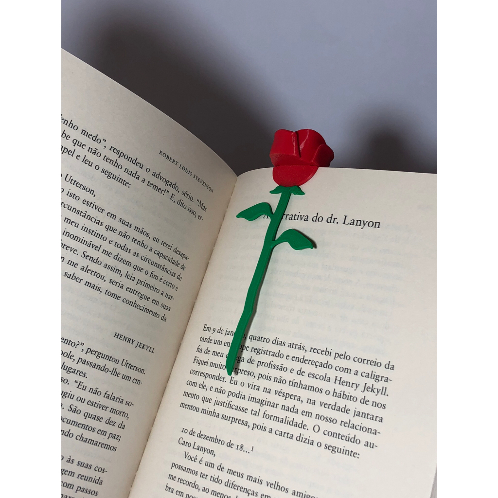 Marcador de páginas para livros e cadernos "Flor" 1 ou 2 unidades Marcador de páginas para livros e cadernos "Flor" 1 ou 2 unidades