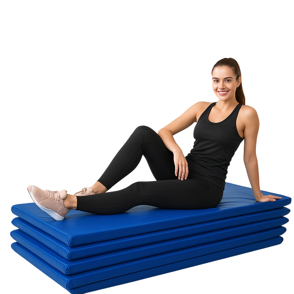 Colchonete Premium 1,20 X 60 X 5cm Laser Escola creches Ginástica Yoga Cor Preto azul preto