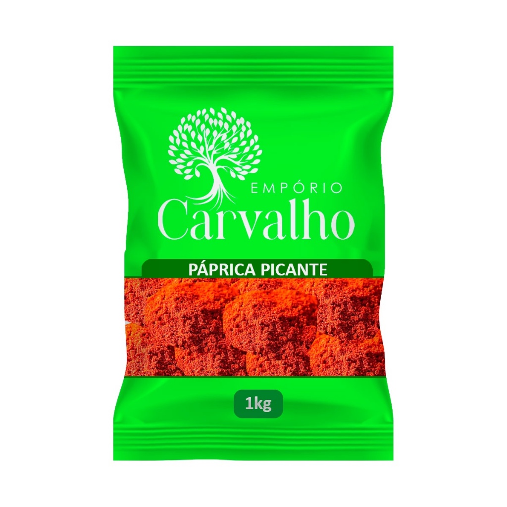 Tempero Páprica Picante Moída em Pó 1kg - Diversas Quantidades 100% Natural - A Granel