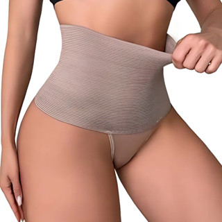 Calcinha Cinta Modeladora Zero Barriga Alta Compressão Redutora Medidas Cinta Calcinha pós...