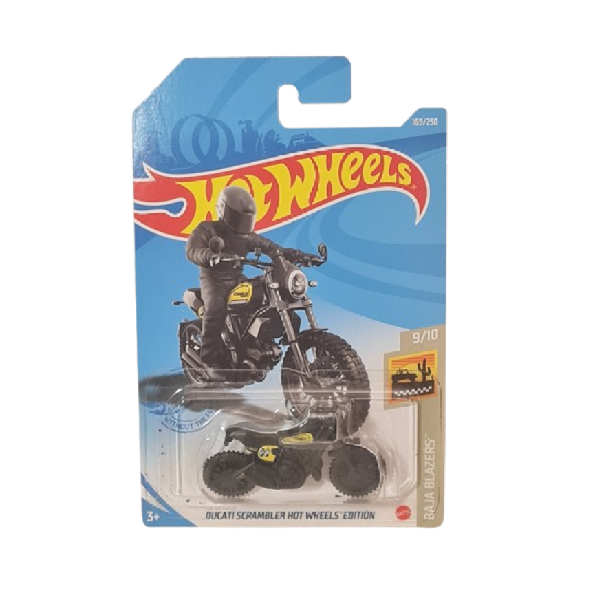 MOTO DUCATI SCRAMBLER HOT WHEELS EDITION MOONEYES MOTO HOT WHEELS 1:64 LACRADO