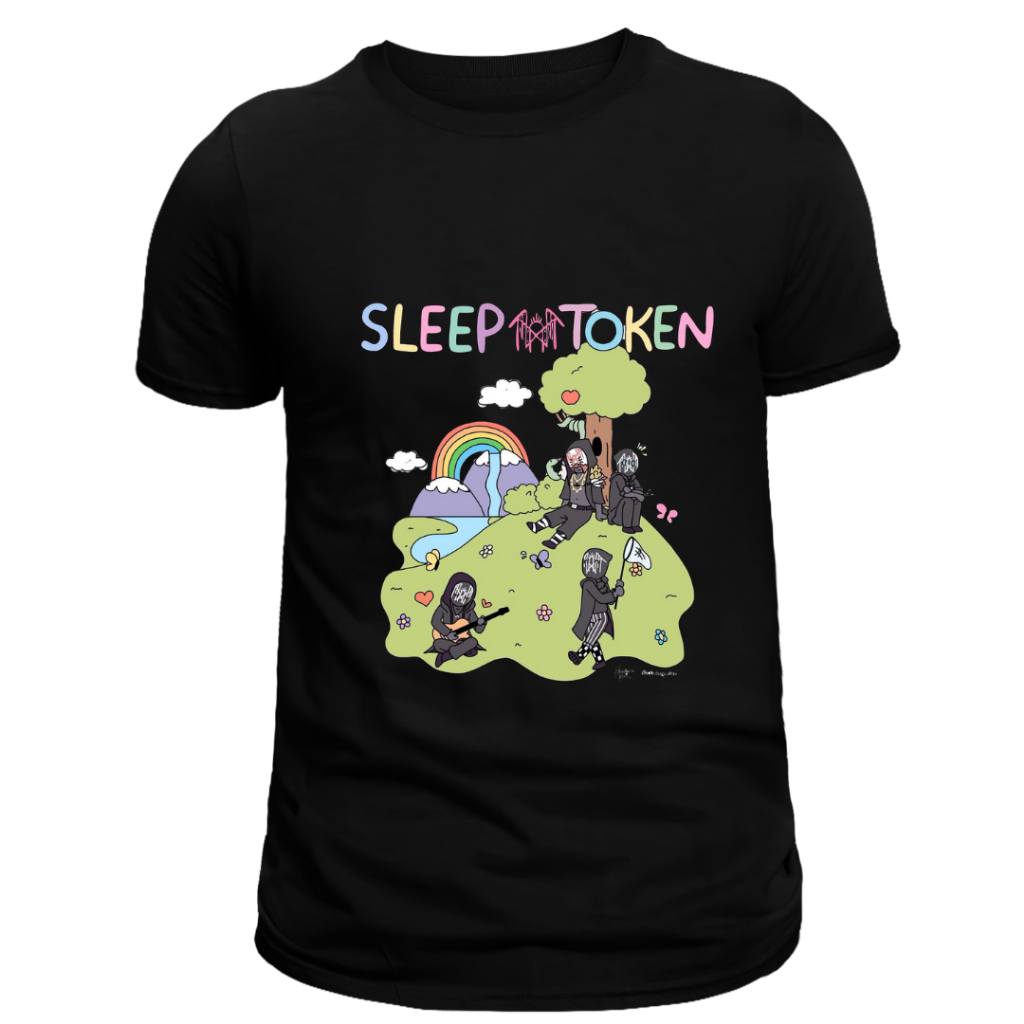 Linda Camisa, Camiseta, Banda de Rock Alterntivo Sleep Token, em 100% Algodão, Envio em Até24 Hrs.