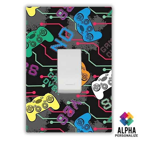 Adesivo para Interruptor de Luz Controle Games Tomada em Oferta na Shopee