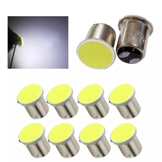 Kit 10 Lampada Cob Led Bay15d 2 Polo P21/5w 1157 1034 Branco 12v em Oferta na Shopee