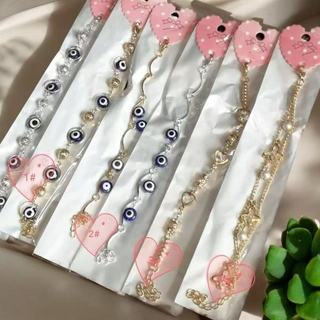 Kit 6 Pulseiras Banhada à Prata 925  e Dourado - Feminina Sortidos