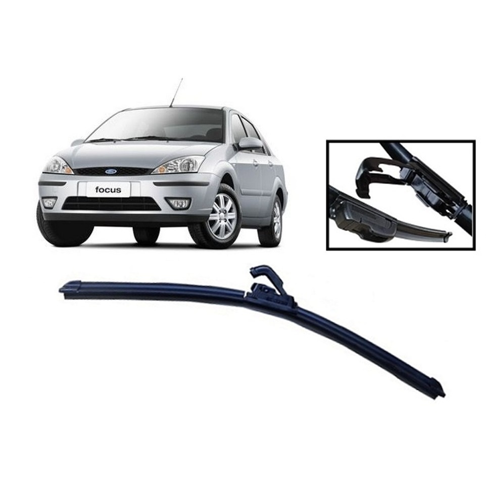 Palheta Traseira para Limpador de Parabrisa Traseiro Ford Focus ano 2000 ate 2007