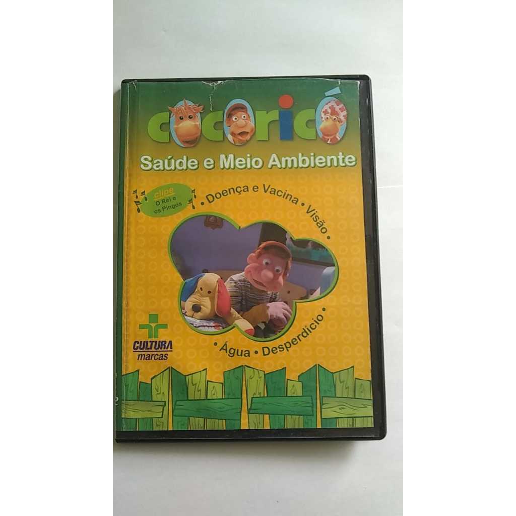 Cocoricó - Saúde e Meio Ambiente ( DVD - Usado - Original )