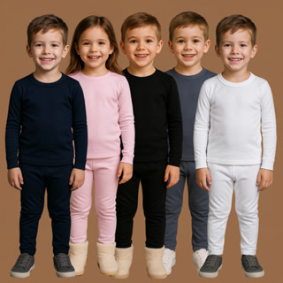 Conjunto Térmico Infantil Premium Blusa Calça Peluciado Pijama Inverno Menino Menina Segun...