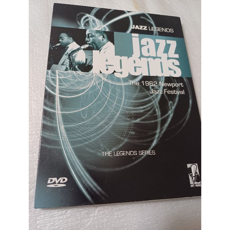 DVD JAZZ LEGENDS THE 1962 NEWPORT JAZZ FESTIVAL USADO