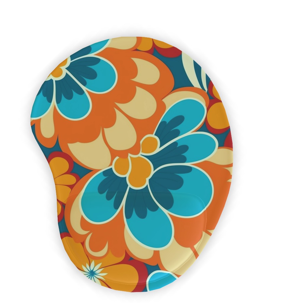 Mousepad com apoio - acessório informática computador, neopreme com emborrachado, estampas impressão digital