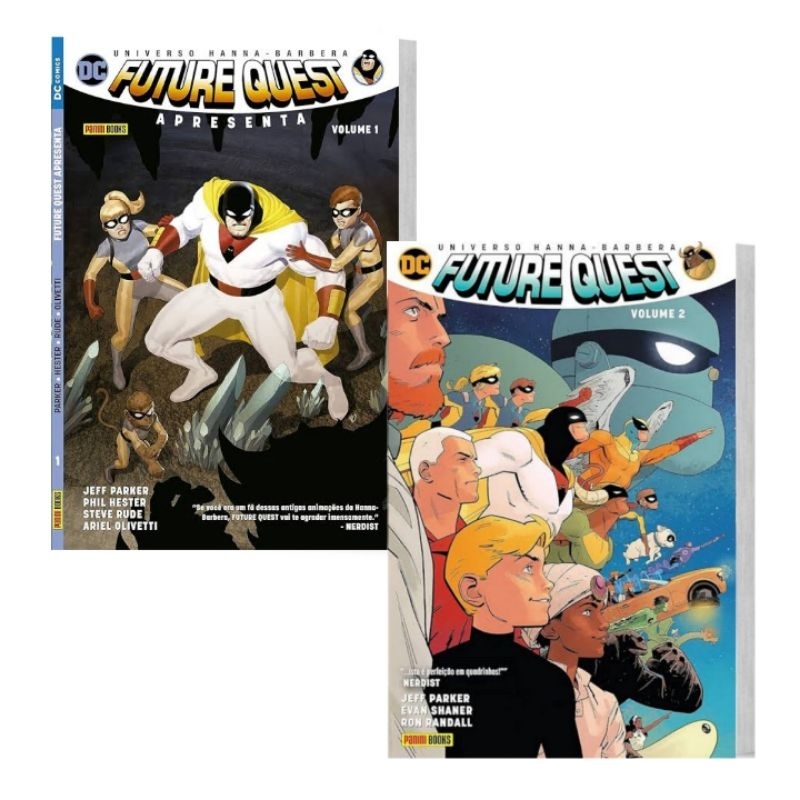 kit Hq Future Quest Vol 1 E 2 Dc Comics Hanna Barbera Nerd Geek space ghost Johnny quest