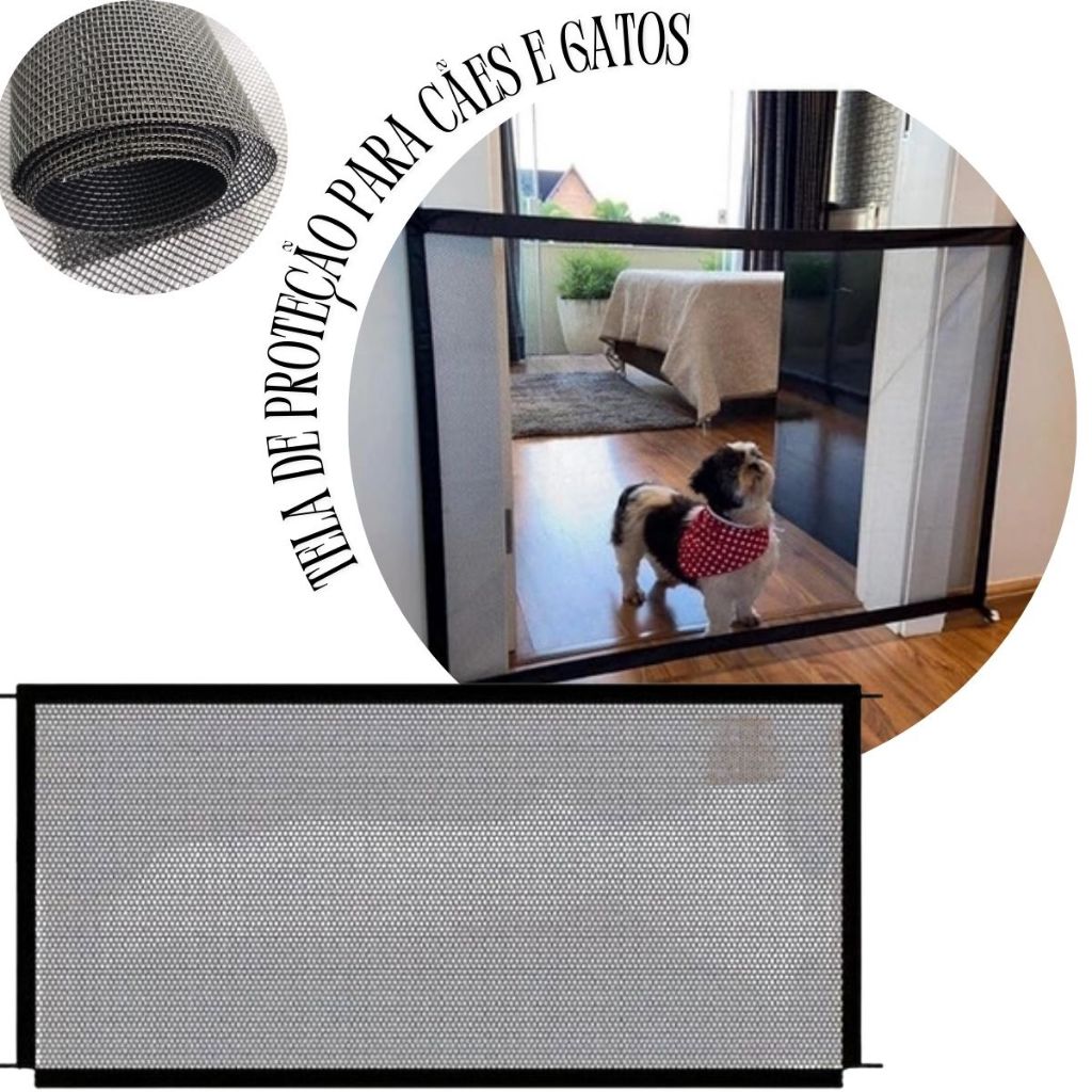 Tela de Proteção Para Cães e Gatos bebês Criança