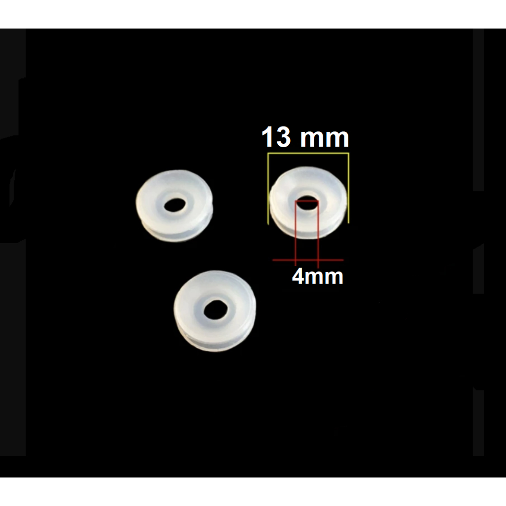 Anel de vedação para pino valvula de segurança panela de pressão Electrolux PCC10 - kit com 3 peças