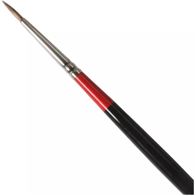 Pincel Daler Rowner Georgian Óleo Redondo G61-2 Pêlo Marta