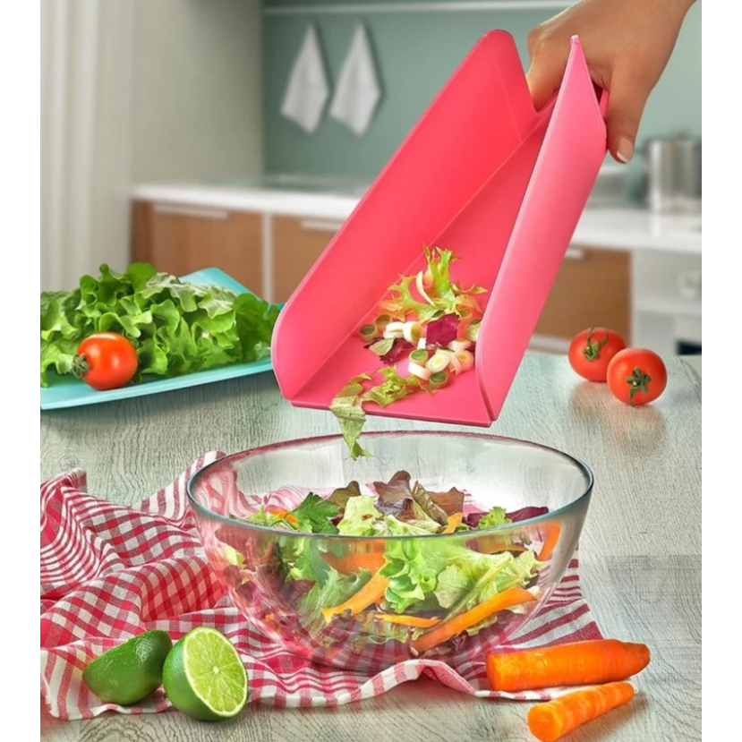 Tábua de carne  Gourmet Corte Dobrável Carnes Legumes  Pratica