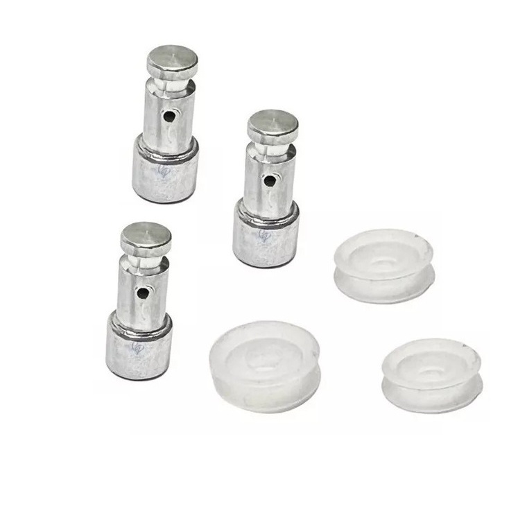 kit 3 Valvulas de segurança e vedação - panela de pressão eletrica/Modelo Universal 3L 4L 5L 6L