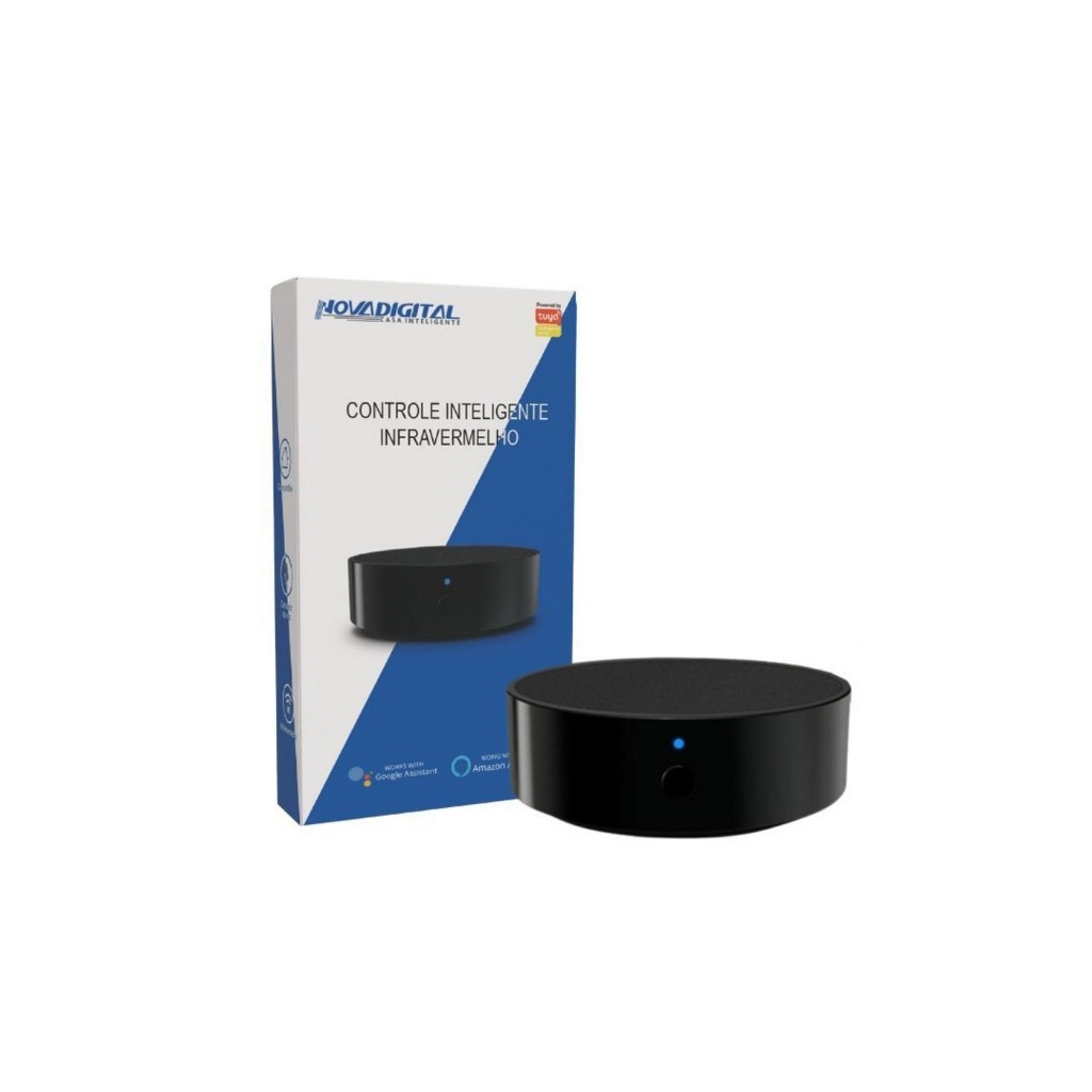 Controle Remoto Universal Inteligente IR Wifi Smart Tuya Alexa Google Smartlife TV Ar Condicionado