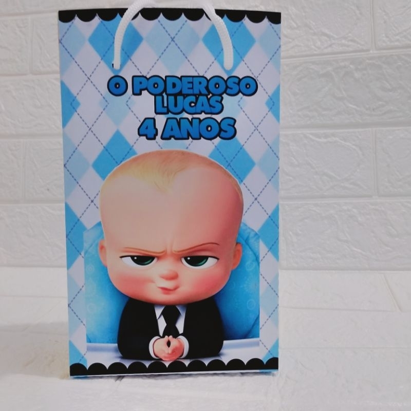 SACOLA SURPRESA O PODEROSO CHEFINHO SACOLA PERSONALIZADA O PODEROSO CHEFINHO DECORAÇÃO O PODEROSO CHEFINHO