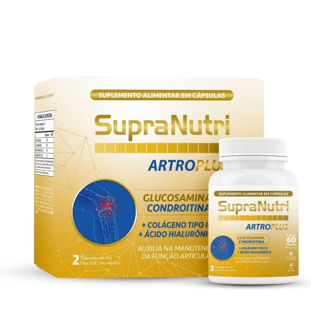 COLAGENO TIPO 2 ACIDO HIALURONICO CONDROITINA GLICOSAMINA  ARTRO PLUS 60 CAPS