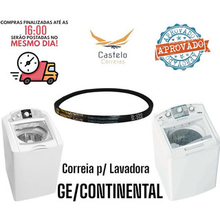 Correia p/ máquina de lavar CONTINENTAL/GE- 8/10/11/12/15 kg’s