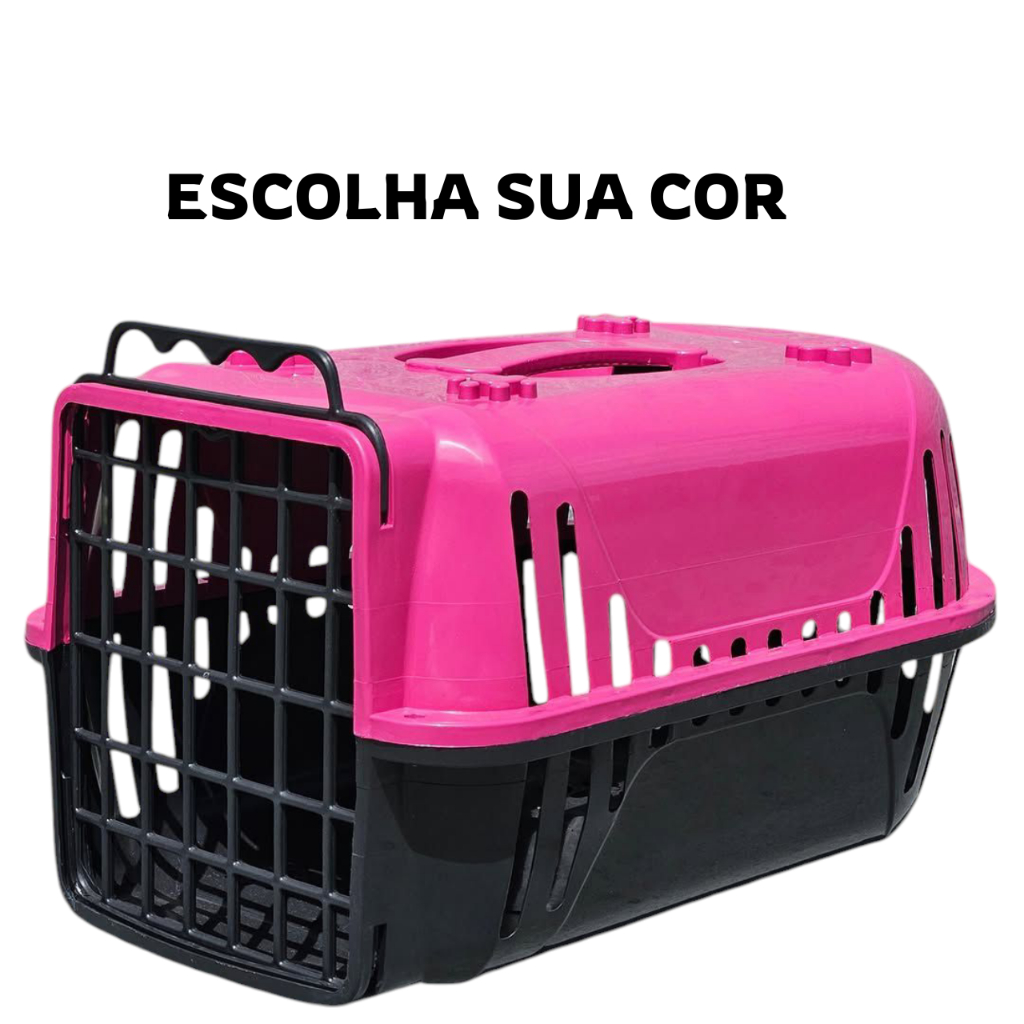 CAIXA TRANSPORTE ANIMAIS N01 CÂES  GATOS COELHOS PORQUINHOS DA ÍNDIA PÁSSAROS em Oferta na Shopee