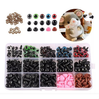 Kit Olho E Nariz 560 Peças Coloridos Para Urso Pelúcia Artesanato Amigurumi em Oferta na Shopee
