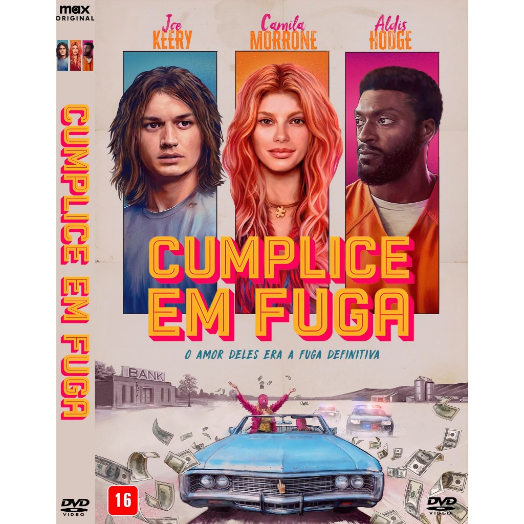 Dvd Filme: Cúmplice Em Fuga (2024) Dublado E Legendado