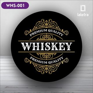 Capa Painel Redondo de Festa Veste Fácil Sublimados Tema WHISKEY Decoração Exclusiva. em Oferta na Shopee