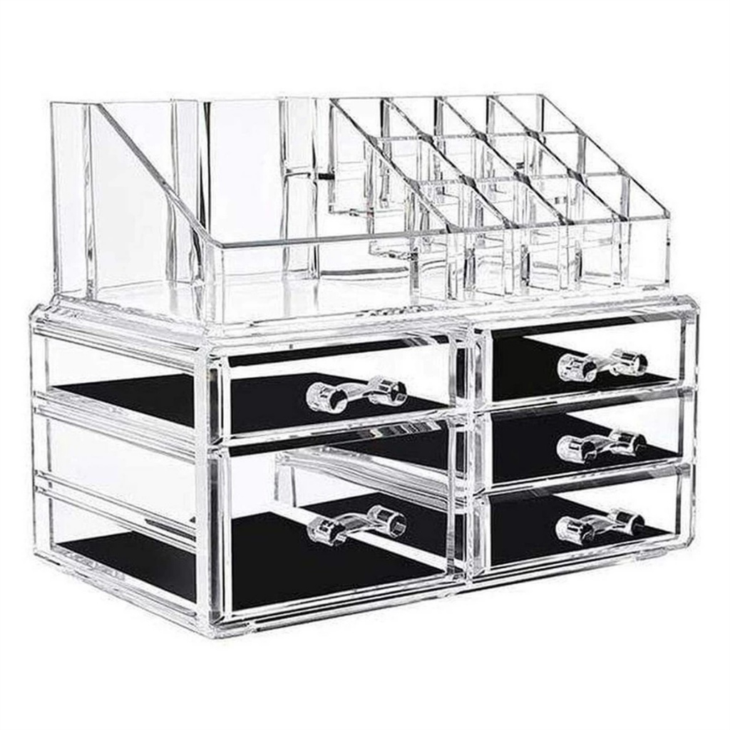 Organizador de Cosméticos Acrilico 4/5 Gavetas Maquiagem