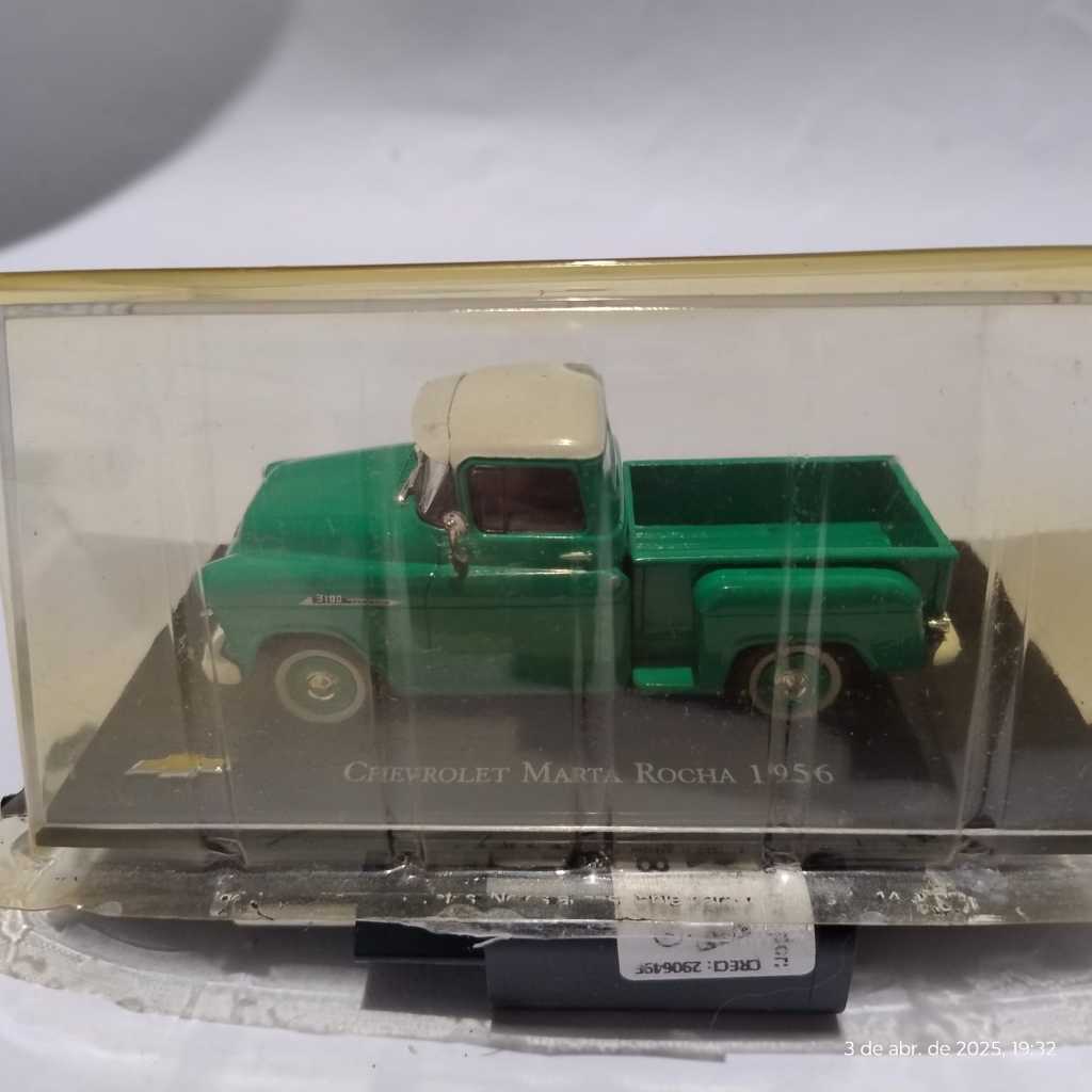 Miniatura coleção Veículos Inesquecíveis, Picape Marta Rocha 1956.