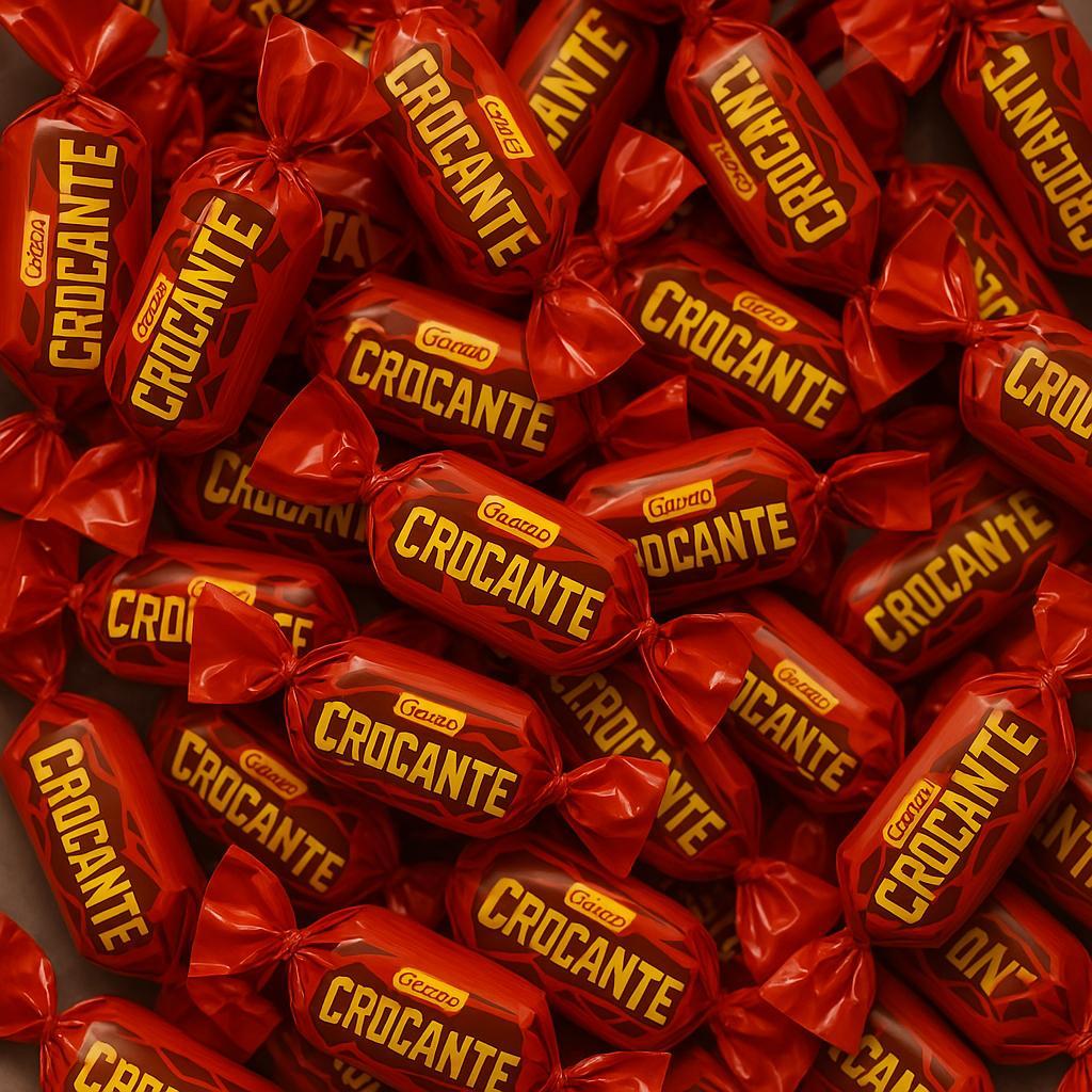 Bombom Crocante Garoto 25un bombom no kilo a granel apx 500g