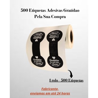 Adesivos Personalizado 2 Colunas Gratidão Ter Você Como Cliente Ideal Para Delivery em Oferta na Shopee