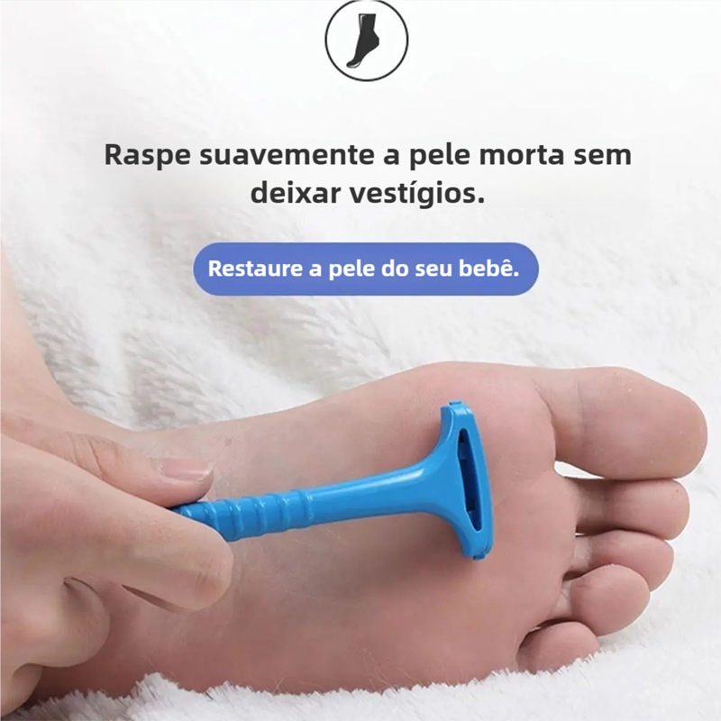 Lâmina para remoção de pele morta dos pés / cortador / raspador / acessório de pedicure