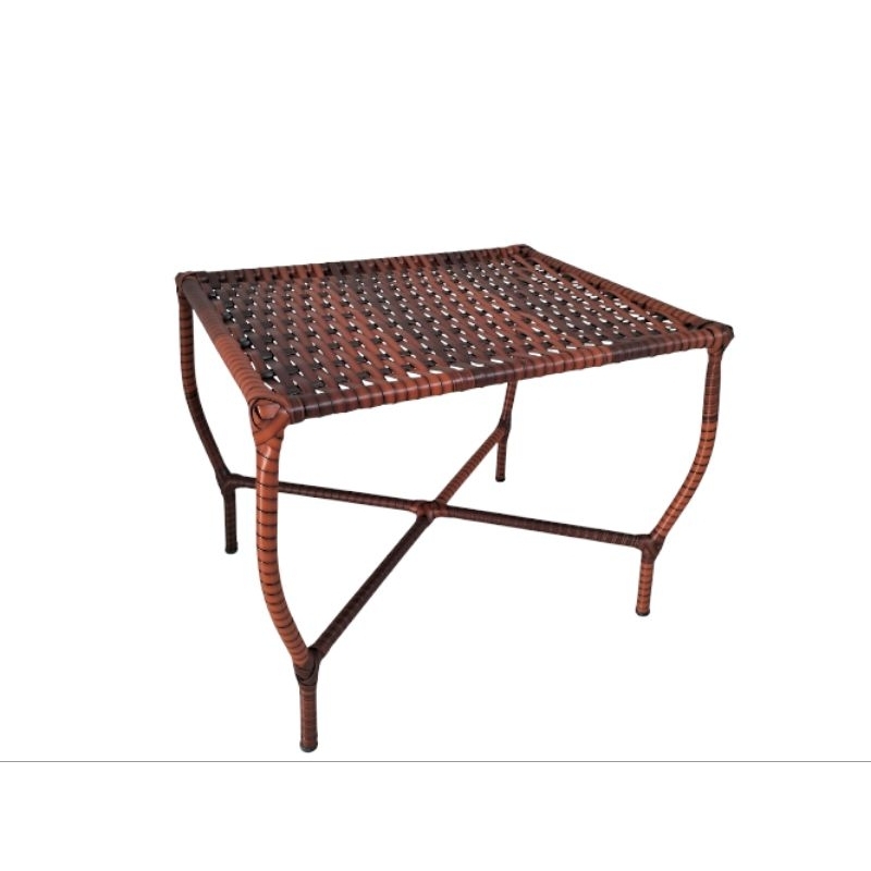 Mesa mesinha centro canto fibra junco sintética área externa alpendre varanda  sacada jardim em Oferta na Shopee
