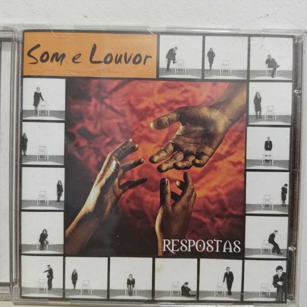 CD Som e Louvor - Respostas - 2003 - RARIDADE ORIGINAL GOSPEL