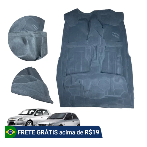 Carpete Moldado Chevrolet Corsa Classic 2002 a 2016 (Life, VHC, VHC-E, LS)