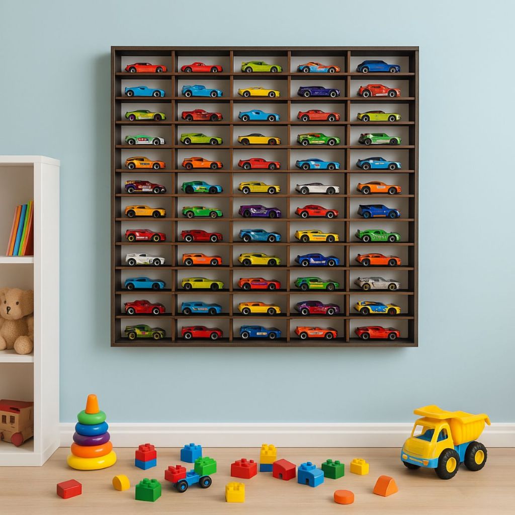 Expositor Para Carrinhos Estante Organizadora De Brinquedos