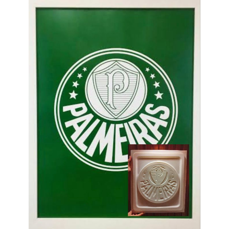 FORMA GESSO 3D/CIMENTO CLUBES PA. 40X50CM