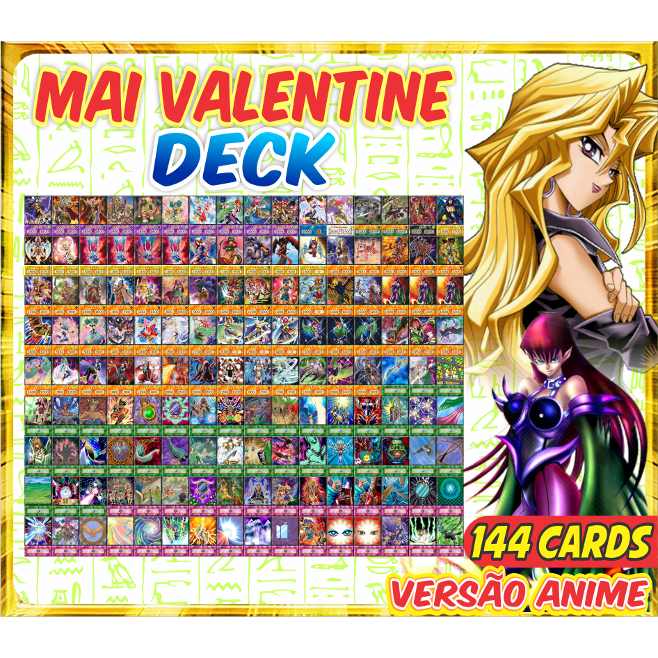 Mai Valentine (140 Cards) Deck Anime