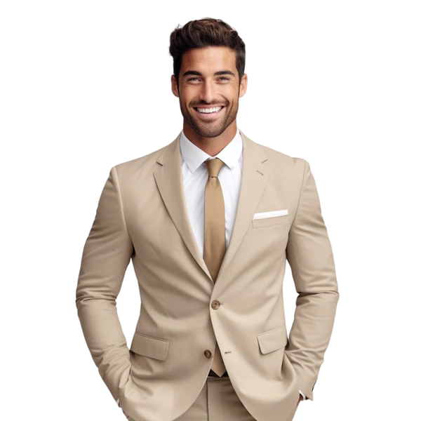 Kit Terno Masculino Slim Executivo - Paletó+Calça+Gravata Premium