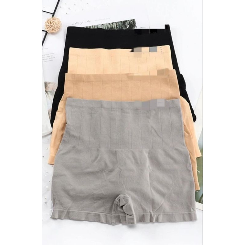 Cuecas boxer de cintura alta calças modeladoras femininas 928 em Oferta na Shopee