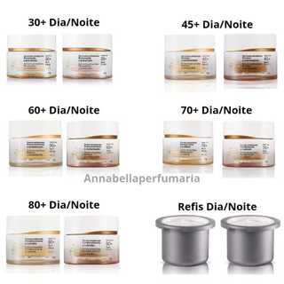 Natura Chronos Gel/Creme Facial Antissinais Dia ou Noite - Regular ou Refil 30+ 45+ 60+ 70+ a escolh