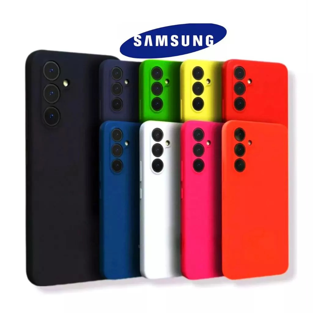 Kit 5 pcs 3 pcs capas aleatórias Samsung S20 S21 S23 S24 FE masculino e feminino Capinha Colorida