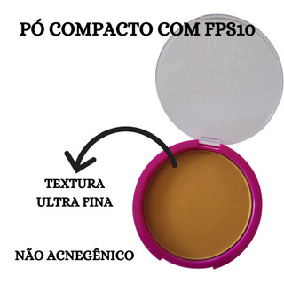 Pó Compacto Facial Matte Real Avon em Oferta na Shopee