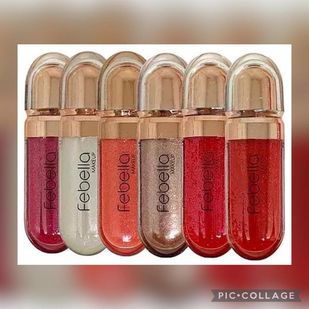GLOSS LABIAL BRILHANTE 3D FEBELLA